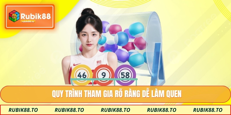 Quy trình tham gia rõ ràng dễ làm quen